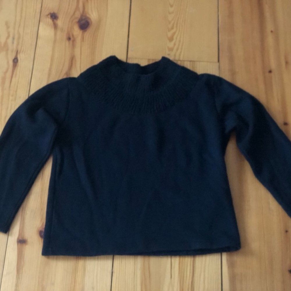 Correll Correll Knit Collar Sweatshirt